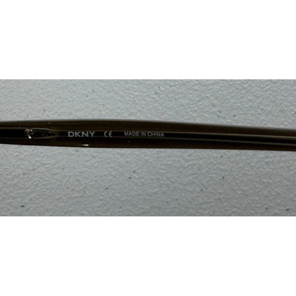 Cute DKNY DY‎ 5557 1034 140mm Gold BROWN Pinkish Glasses Frames Only 54-17-140 - Picture 5 of 5